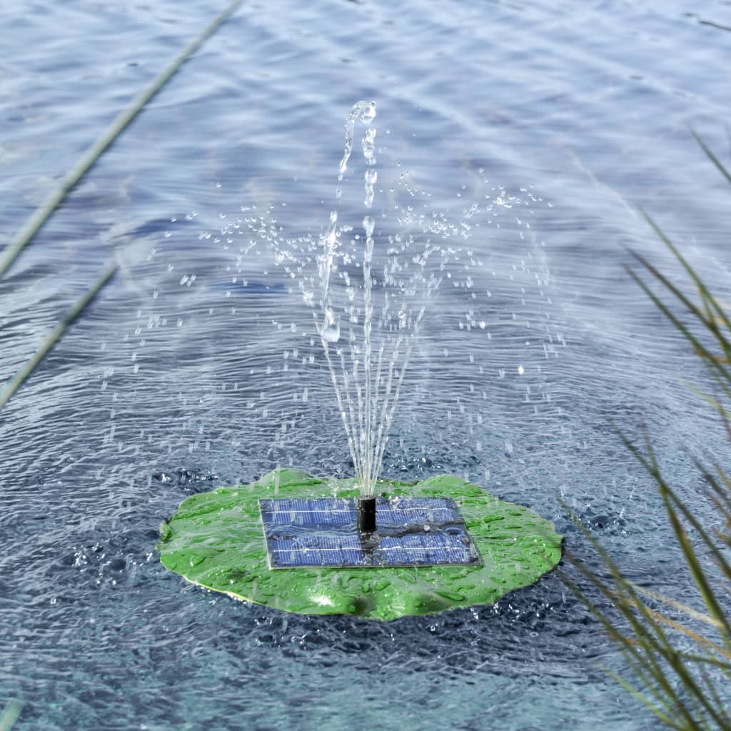 Hi Solar Floating Fountain Pump Lotus Leaf - Thomas 'Cocky' Hunter