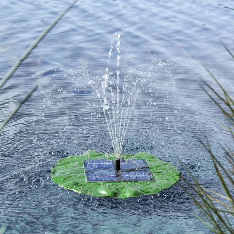 Hi Solar Floating Fountain Pump Lotus Leaf - Thomas 'Cocky' Hunter