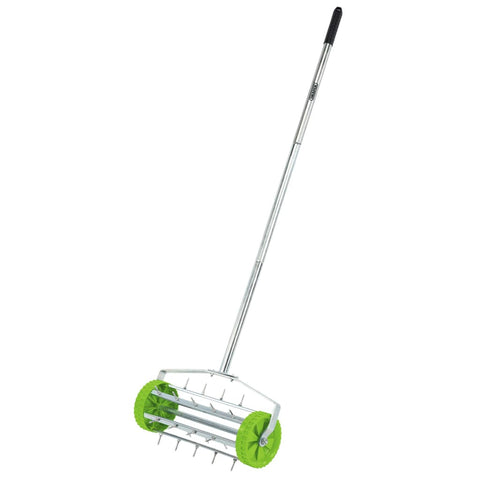 Draper Tools Rolling Lawn Aerator Spiked Drum 450 Mm Green - Thomas 'Cocky' Hunter