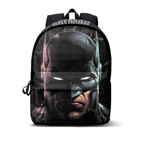 DC Comics Batman Face - Small Backpack HS FAN, Black