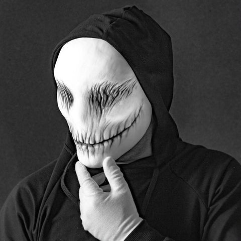 Horror Ghost Latex Mask – Perfect for Halloween, Masquerade, & Party Cosplay