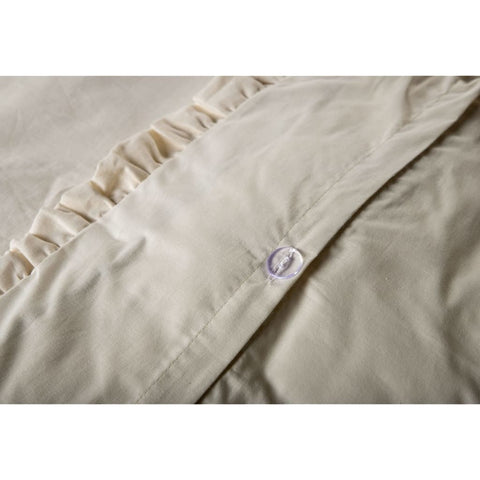 Venture Home Bed Set Lias 200X150 Cm Cotton Beige - Thomas 'Cocky' Hunter