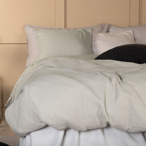 Venture Home Bed Set Mila Cotton Light Grey - Thomas 'Cocky' Hunter