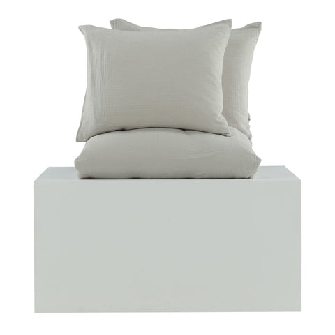 Venture Home Bed Set Mila Cotton Light Grey - Thomas 'Cocky' Hunter