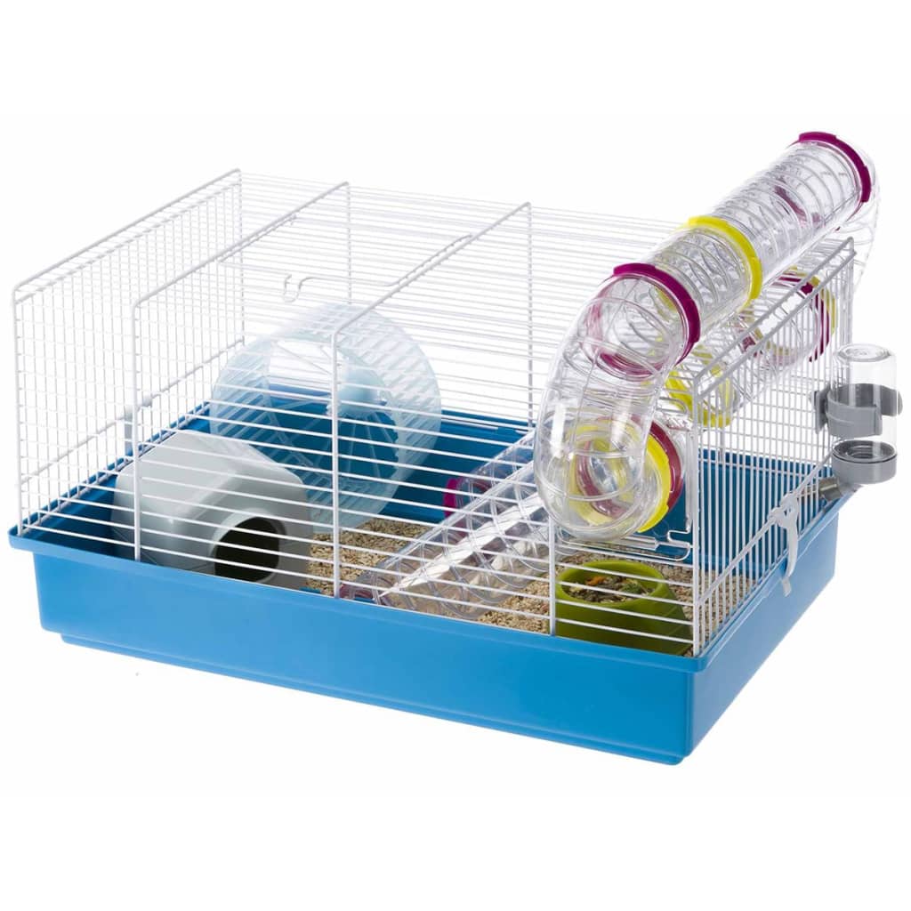 Ferplast Hamster Cage Paula Blue 46X29.5X24.5 Cm 57906411 - Thomas 'Cocky' Hunter