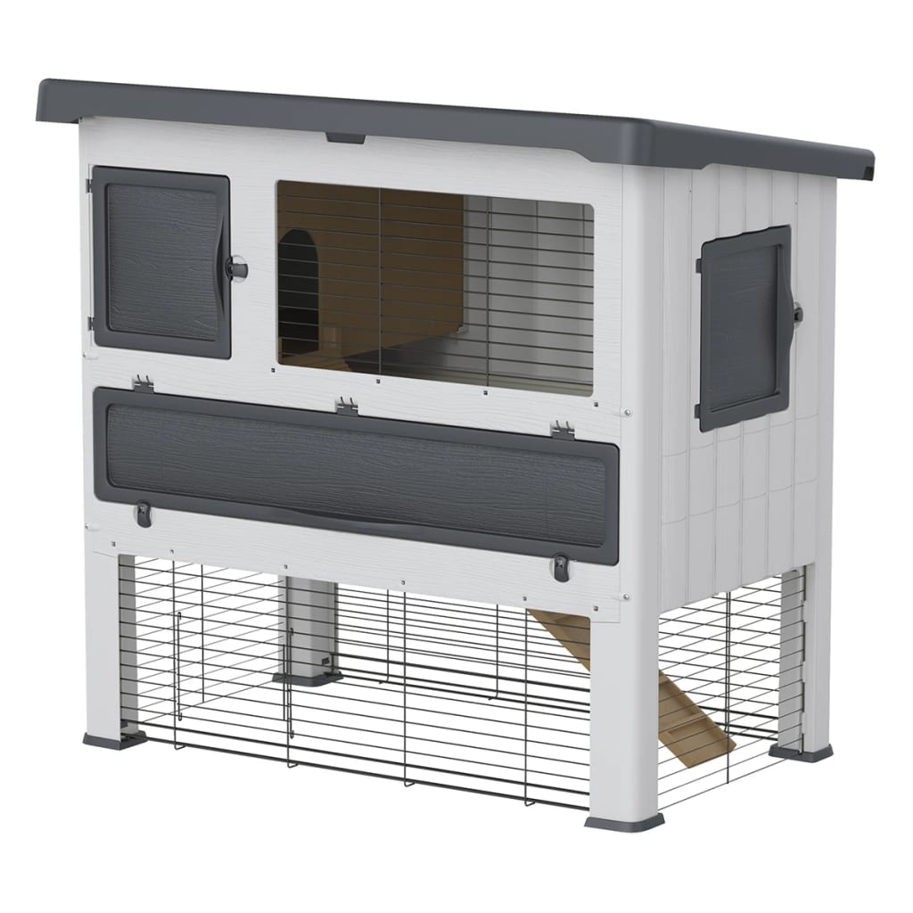 Ferplast Rabbit Hutch Grand Lodge 120 Plastic Grey 57085360 - Thomas 'Cocky' Hunter