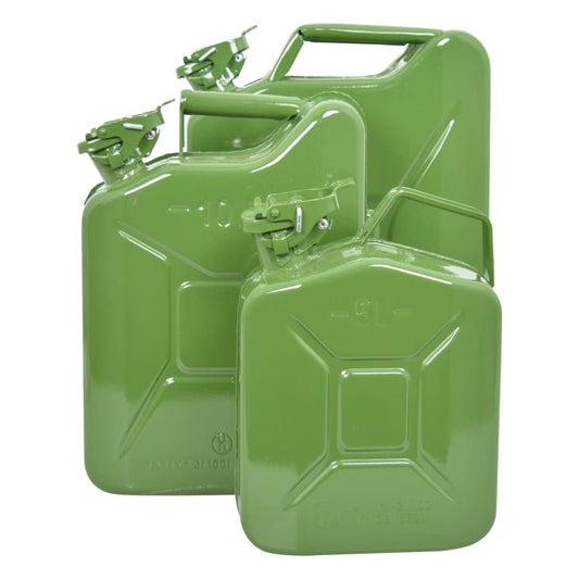 Carpoint Petrol Can 20 L Metal Green - Thomas 'Cocky' Hunter