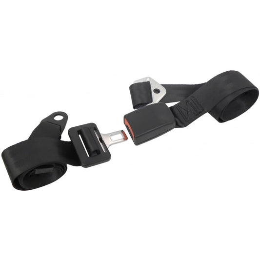 Carpoint 2-Point Safety Belt Adjustable On 2 Sides Black - Thomas 'Cocky' Hunter