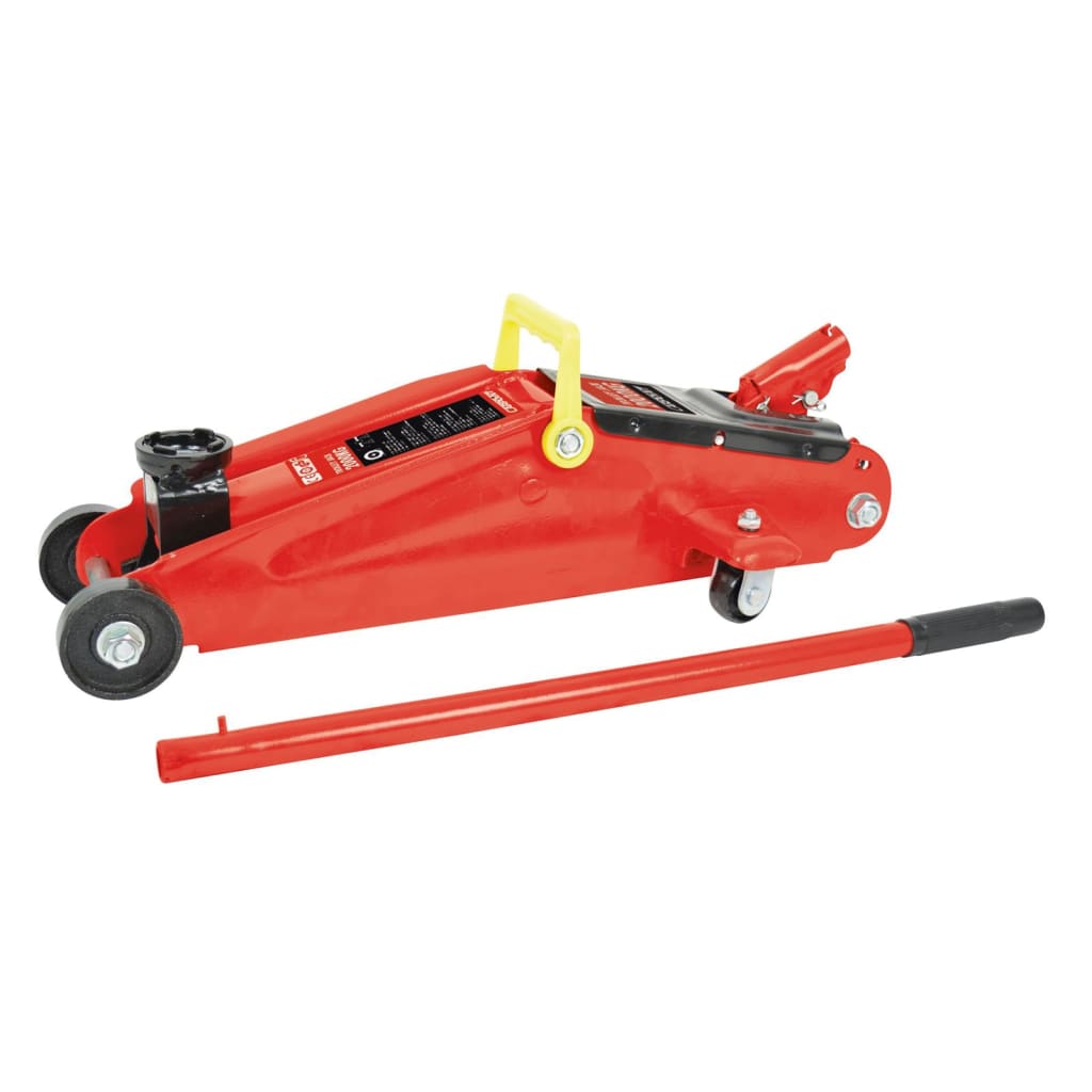 Carpoint Hydraulic Trolley Jack 2000 Kg Steel 4 Wheels - Thomas 'Cocky' Hunter