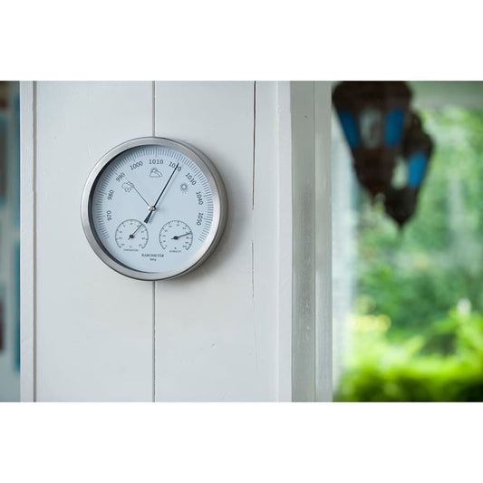 Nature 3-In-1 Barometer With Thermometer And Hygrometer 20 Cm 6080081 - Thomas 'Cocky' Hunter