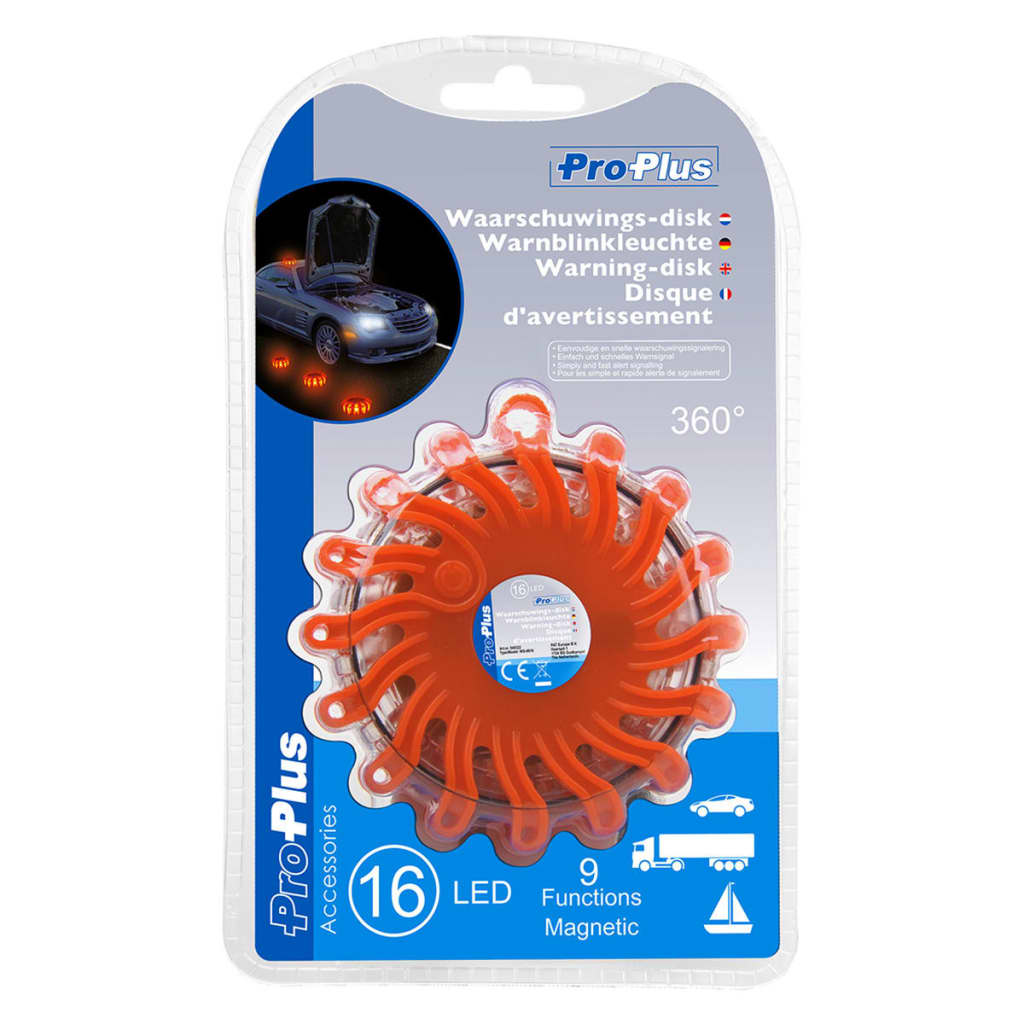 Proplus Warning Disk 16 Leds Orange 540322 - Thomas 'Cocky' Hunter