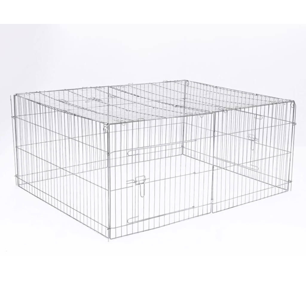 @Pet Outdoor Pet Enclosure Castle 144X112X60 Cm Metal - Thomas 'Cocky' Hunter