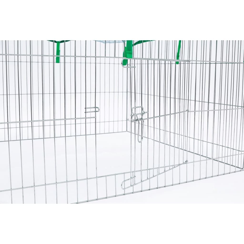 @Pet Outdoor Pet Enclosure Castle 144X112X60 Cm Metal - Thomas 'Cocky' Hunter