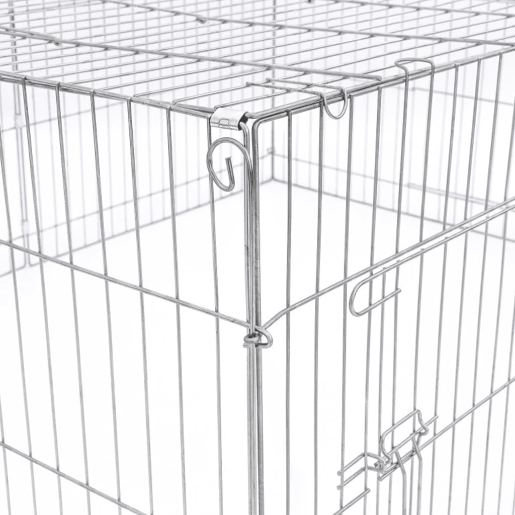 @Pet Outdoor Pet Enclosure Castle 144X112X60 Cm Metal - Thomas 'Cocky' Hunter