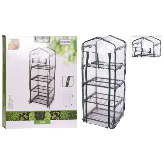 Progarden 4-Tier Greenhouse Green - Thomas 'Cocky' Hunter