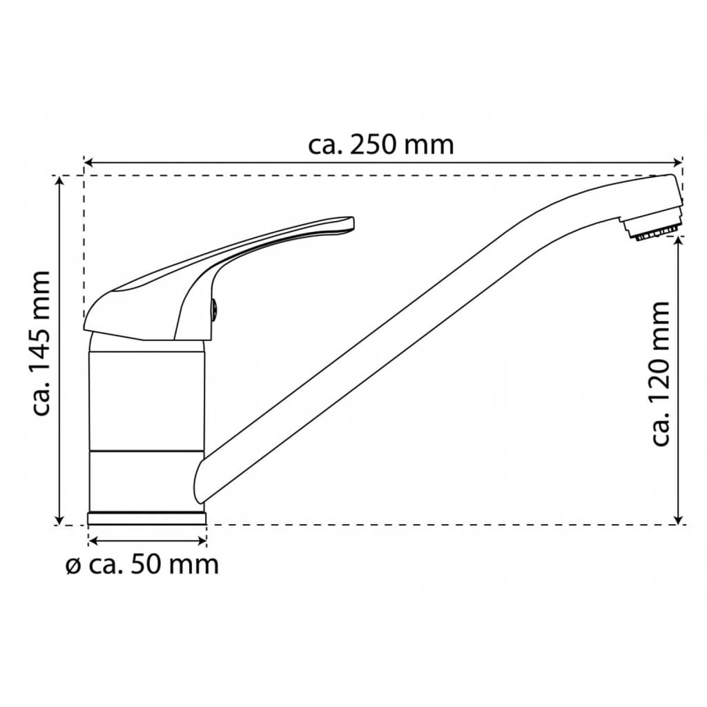 Eisl Kitchen Mixer Tap Grande Vita Classic Low Pressure Chrome - Thomas 'Cocky' Hunter