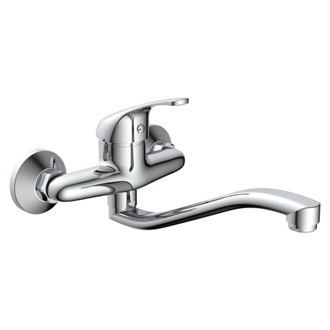 Eisl Wall-Mounted Kitchen Mixer Tap Europa Chrome - Thomas 'Cocky' Hunter