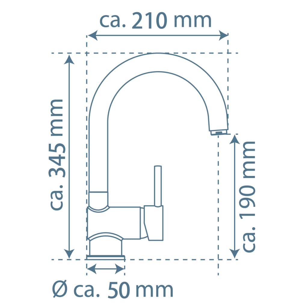 Eisl Sink Mixer Futura Black-Chrome - Thomas 'Cocky' Hunter