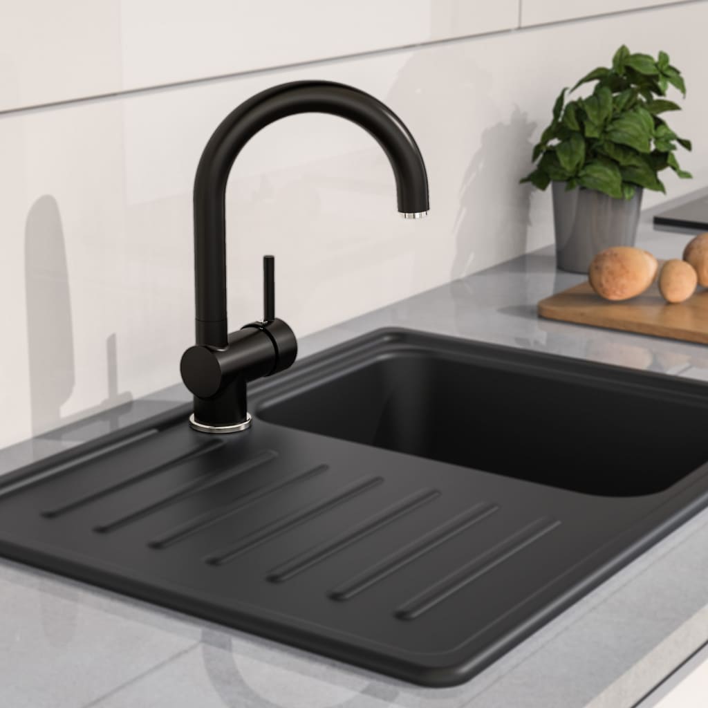 Eisl Sink Mixer Futura Black-Chrome - Thomas 'Cocky' Hunter