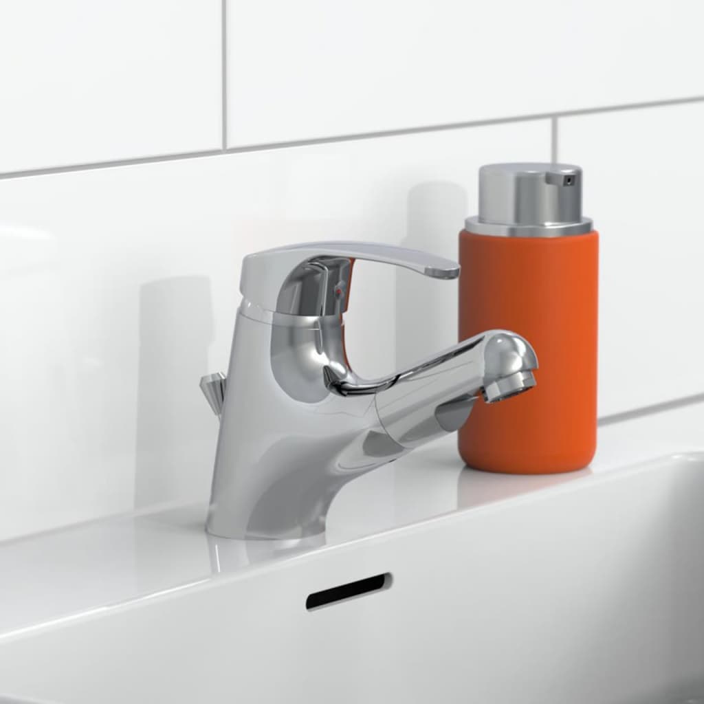 Eisl Basin Mixer With Pull-Out Spray Vico Chrome - Thomas 'Cocky' Hunter