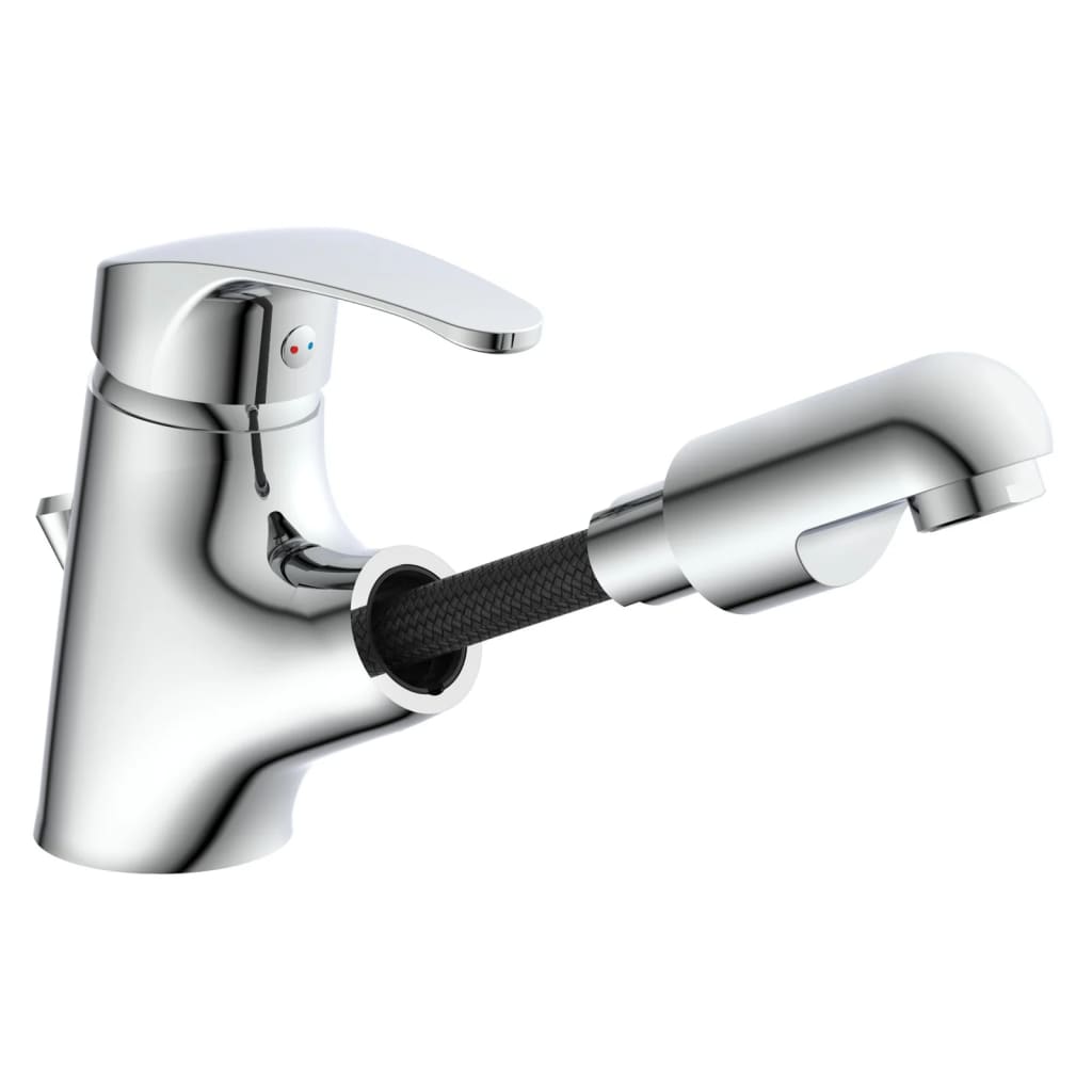 Eisl Basin Mixer With Pull-Out Spray Vico Chrome - Thomas 'Cocky' Hunter