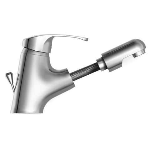 Eisl Basin Mixer With Pull-Out Spray Vico Chrome - Thomas 'Cocky' Hunter