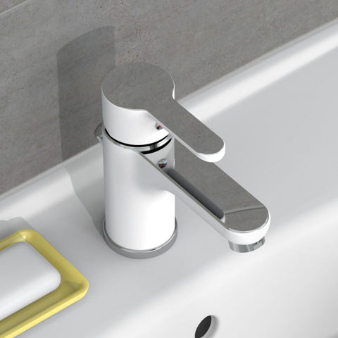 Eisl Basin Mixer Diziani White-Chrome - Thomas 'Cocky' Hunter