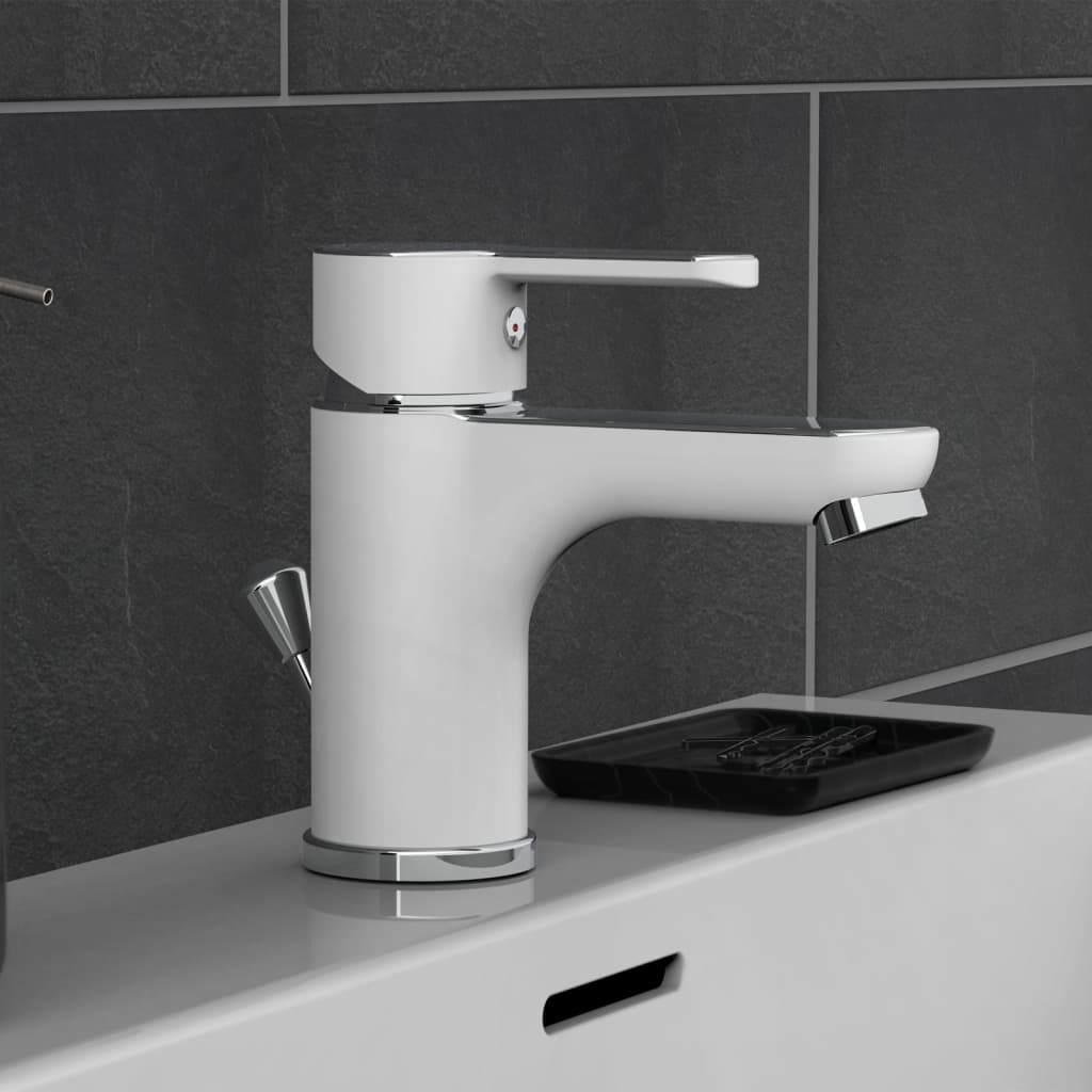 Eisl Basin Mixer Diziani White-Chrome - Thomas 'Cocky' Hunter