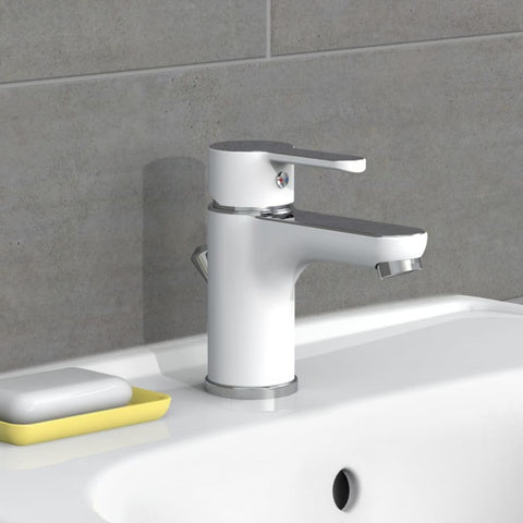 Eisl Basin Mixer Diziani White-Chrome - Thomas 'Cocky' Hunter