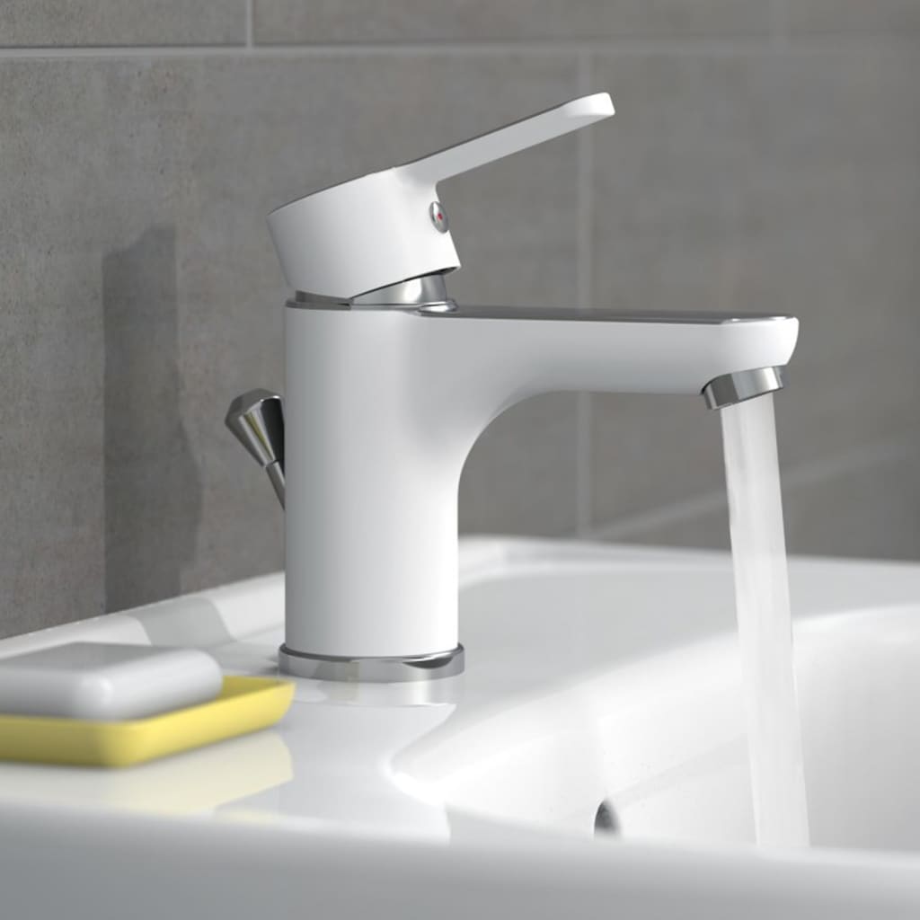 Eisl Basin Mixer Diziani White-Chrome - Thomas 'Cocky' Hunter