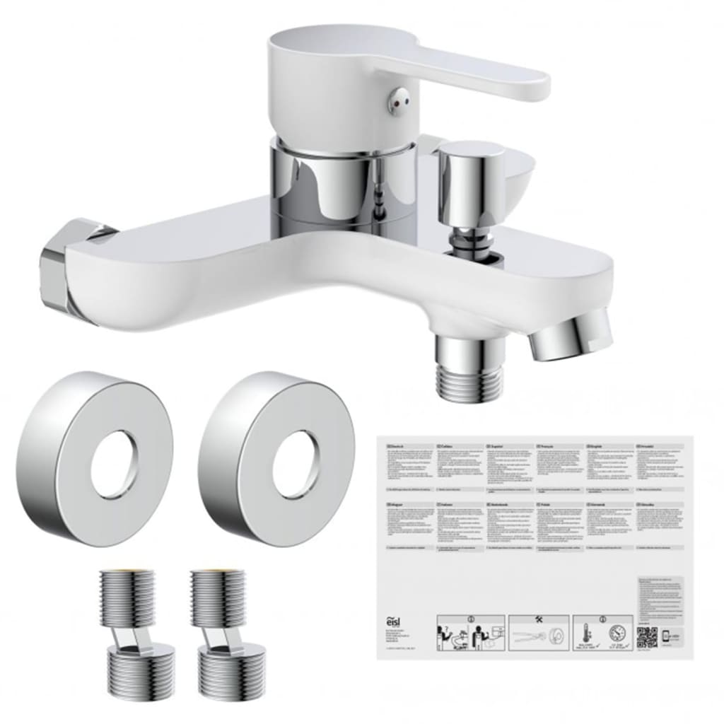 Eisl Bathroom Mixer Diziani White-Chrome - Thomas 'Cocky' Hunter