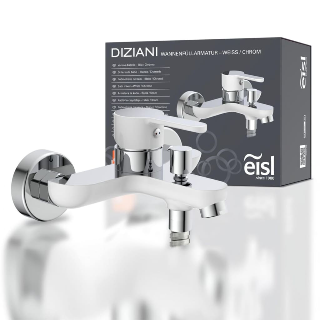 Eisl Bathroom Mixer Diziani White-Chrome - Thomas 'Cocky' Hunter