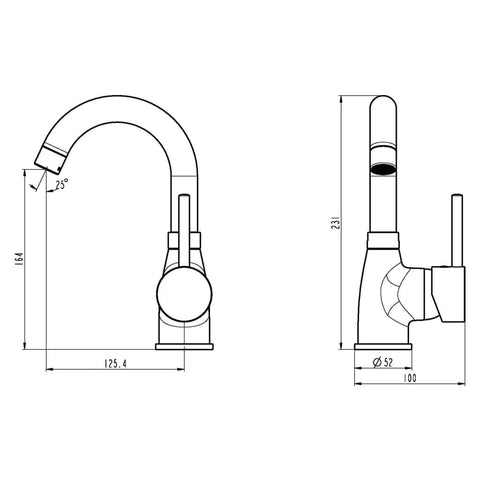 Eisl Basin Mixer Futura -Chrome - Thomas 'Cocky' Hunter