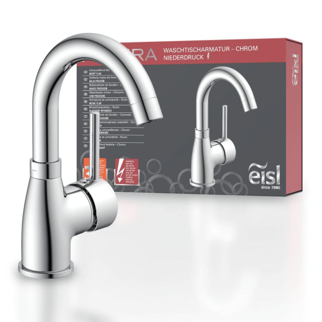 Eisl Basin Mixer Futura Low Pressure Chrome - Thomas 'Cocky' Hunter