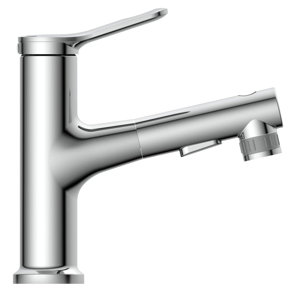 Eisl Basin Mixer Variabile With Pull-Out Spray Chrome - Thomas 'Cocky' Hunter