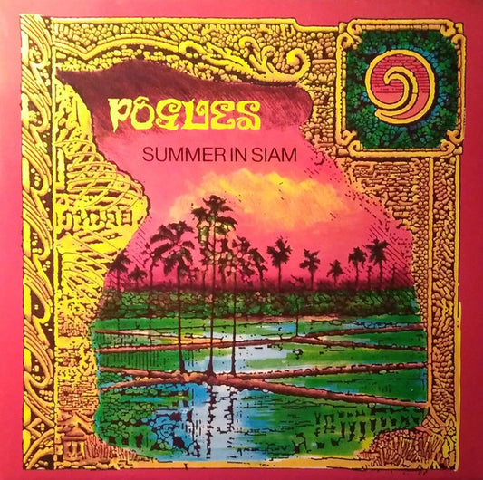 The Pogues – Summer in Siam (12" Vinyl Single, 1990, WEA Records, YZ 519T, Black)