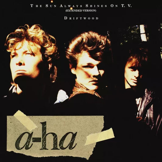 a-ha – The Sun Always Shines on T.V. (12" Vinyl Single, 1985, Warner Bros. Records, W8846(T), Black)